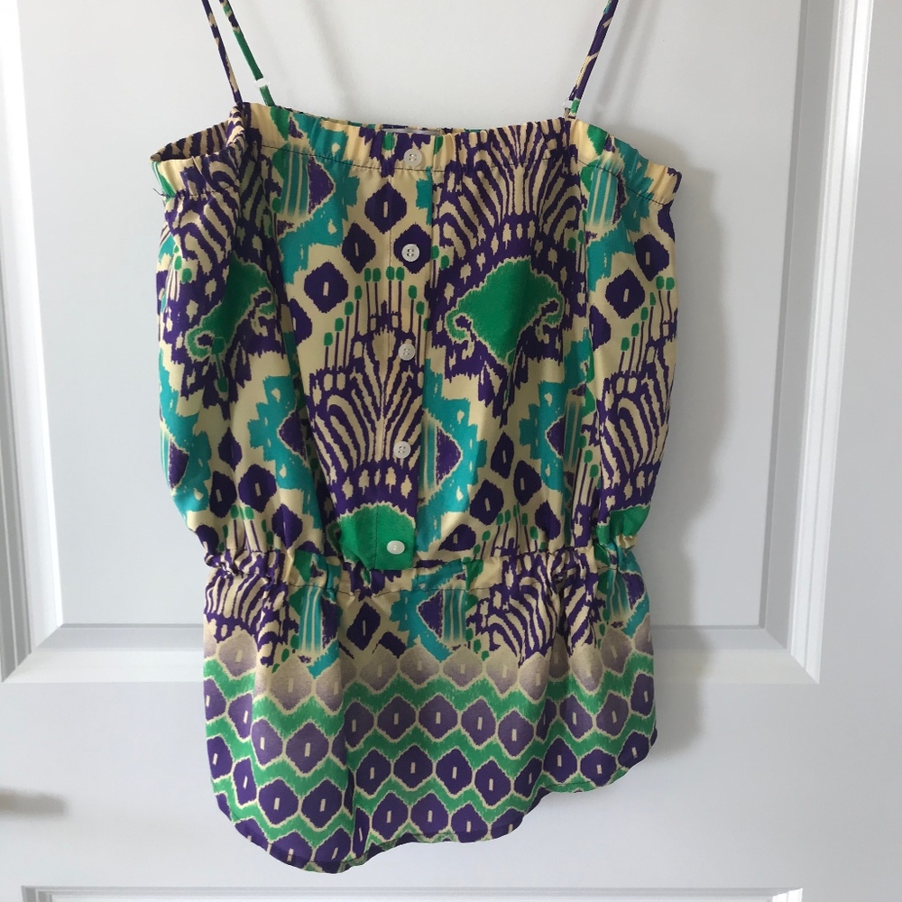 Patterned Tank Top